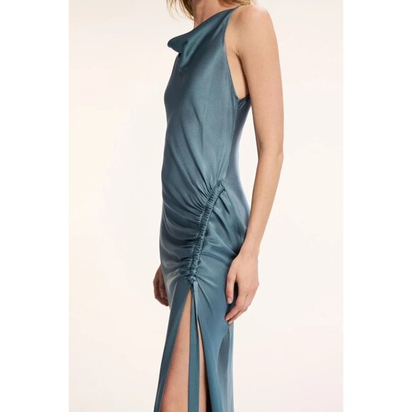 LAPOINTE Satin Cowl Neck Gown – Size 6 - Picture 4 of 7